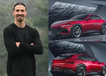 Ibrahimoviç i dhuron vetes për ditëlindje një supermakinë