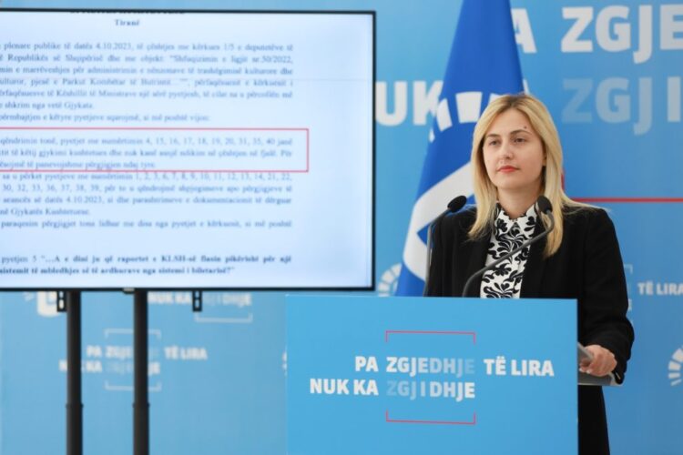 Çështja e Butrintit, Ina Zhupa: Koncesioni nuk e mbron trashëgiminë