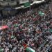 Mijëra njerëz mblidhen në Jordani në solidaritet me palestinezët