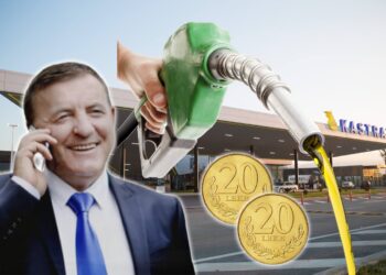 Kastrati rrit çmimin 40 lek/l, ndërsa zhdoganon karburantin 164 USD/Ton më lirë (Dokument)