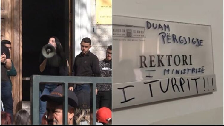 Bojkoti i ‘Mjekësisë’ në javën e katërt, studentët kërkesë Rektorit