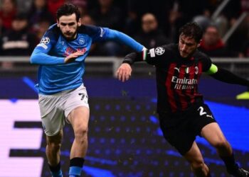 Napoli-Milan, ja formacionet zyrtare
