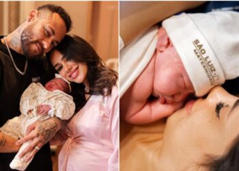 Neymar dhe partnerja e tij bëhen prindër të një vajze