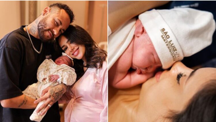 Neymar dhe partnerja e tij bëhen prindër të një vajze