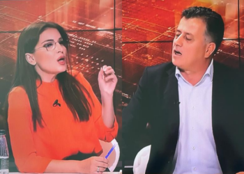 “O zonjë i thërret trurit ti apo…”, Noka sherr me gazetaren