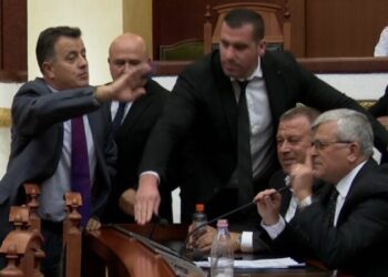 Pikante nga Kuvendi/ Noka i “rrëmbeu” mikrofonin, ja shprehja e deputetit  të PS që e irritoi
