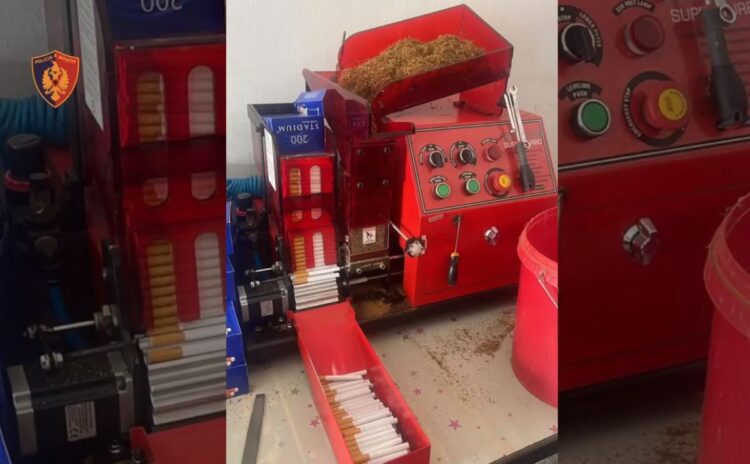 Prodhonte cigare, arrestohet pronari i punishtes së jashtëligjshme