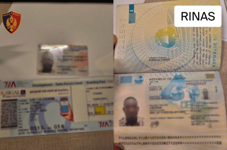 Me pasaporta false në Rinas, arrestohen kosovari dhe një liberian