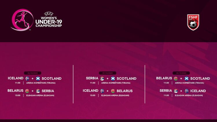 EURO U-19 për vajza/ UEFA i beson FSHF-së organizimin e ndeshjeve…
