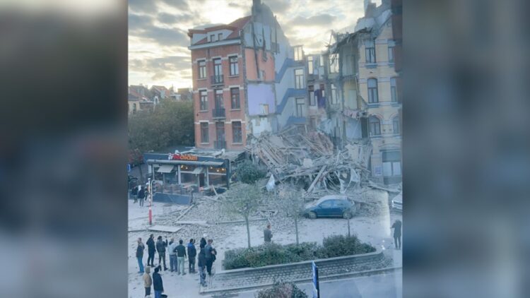 Shembet ndërtesa 4-katëshe në Bruksel, dyshohet për viktima
