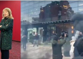 Protesta në Prishtinë, Gjykatësja Trendafilova ‘ngujohet’ në hotel