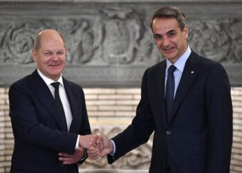 Scholz-Mitsotakis: Jam kundër bllokadës së Greqisë ndaj Shqipërisë