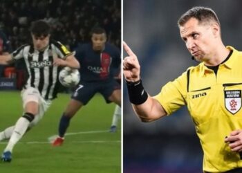 I akordoi penallti PSG, UEFA pezullon arbitrin