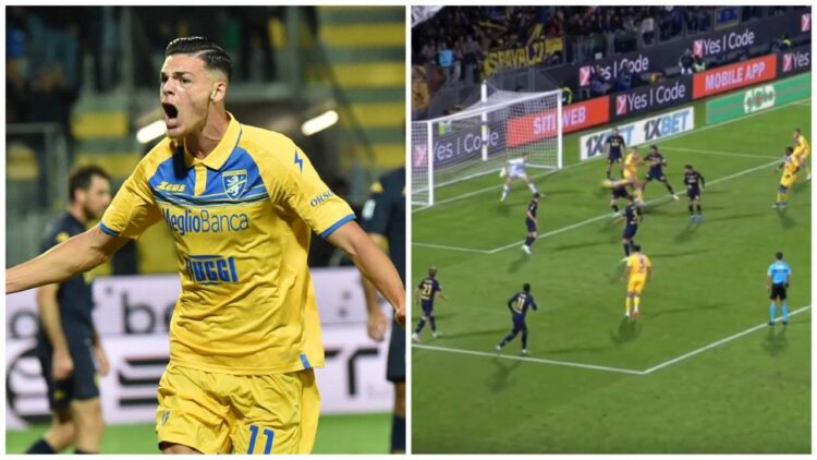 Gola kuqezi në Serie A, Çuni-Ibra rikthejnë Frosinonen te fitorja