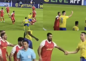 VIDEO/ Arbitri i dha penallti të pa qenë, Ronaldo nuk e pranon