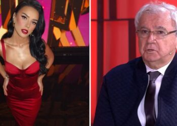 Pjesë e filmit ku do të puthë Borën, avokat Ngjela “shkrihet” i tëri