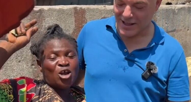 VIDEO/ Fevziun e duan dhëndër në Gana, shitësja nuk i shqitet: Je burri im