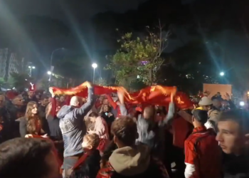 VIDEO/ Shqipëria në Euro 2024, nis festa në Tiranë