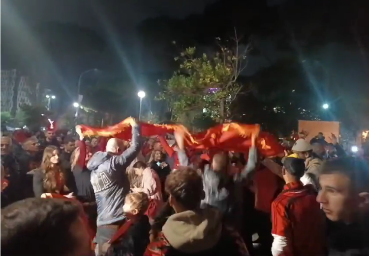 VIDEO/ Shqipëria në Euro 2024, nis festa në Tiranë