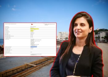 Emirana Sako, kryebashkiakja e Durrësit, ditën i “ndërton” rrugët, natën bën gati tenderin e ri që e rindërton.  Kështu po ndodh me Shëtitoren “Taulantia”