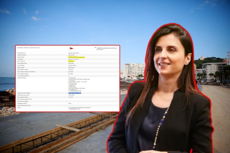 Emirana Sako, kryebashkiakja e Durrësit, ditën i “ndërton” rrugët, natën bën gati tenderin e ri që e rindërton.  Kështu po ndodh me Shëtitoren “Taulantia”