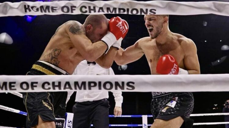 I pamposhtur në ring, një tjetër Krasniq po tmerron kundërshtarët