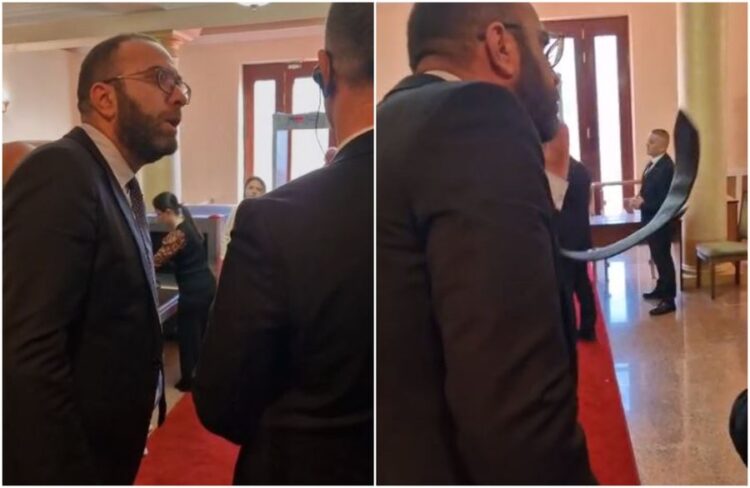 Pa nisur seanca, deputetët e opozitës përplasen me Gardën. Bardhi-Gardës: Kush jeni ju mo…