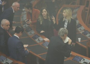 FOTO/ Korreshi hodhi tymuese, por vuri në vështirësi Berishën…