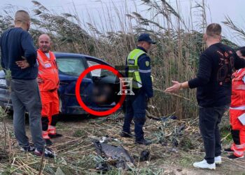 Aksident me vdekje, humb jetën drejtuesi i mjetit (Emri)