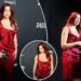 Dua Lipa shkëlqen me veshjen e kuqe në krah të aktores “Barbie”