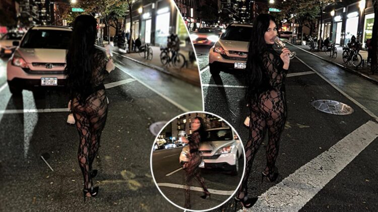 Flaka Krelani shfaqet me veshje provokuese në rrugët e New Yorkut