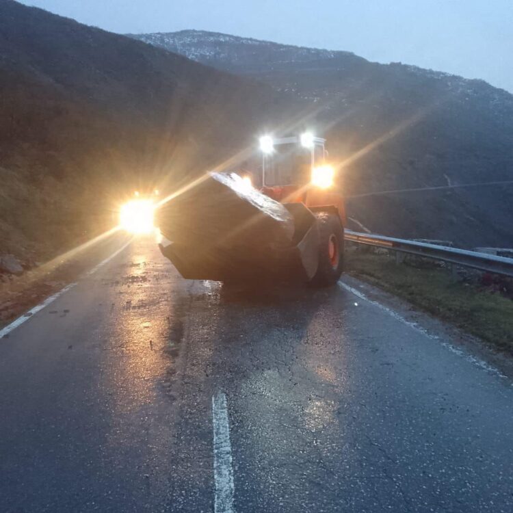 Rënie gurësh dhe inertesh, ARRSH: Ja situata në akset e vendit