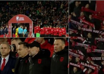 VIDEO/ Himni kombëtar “oshëtin” në Kishinjev, momente emocionuese…