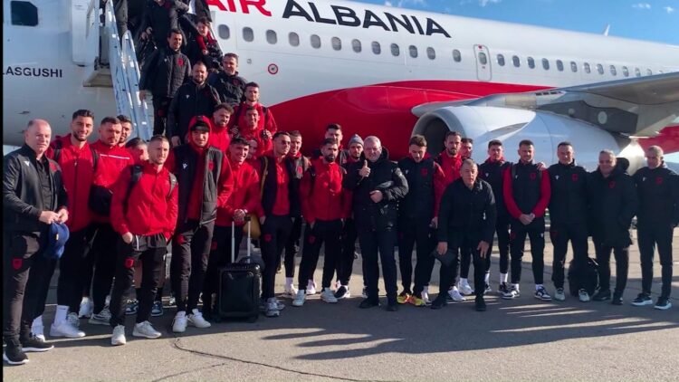 Transferta me Moldavinë, Kombëtarja shqiptare mbërrin në Chisinau