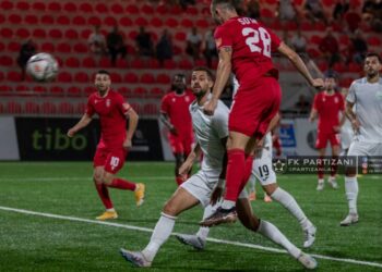 Kartonët e verdhë, tre titullarë të Partizanit janë në limite