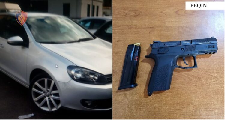 Peqin/ Lëvizte i armatosur me pistoletë, arrestohet 44-vjeçari