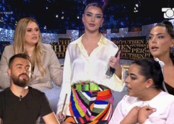 VIDEO/ Puthje live në studio! Krijohet çifti i parë i ‘Për’puthen’