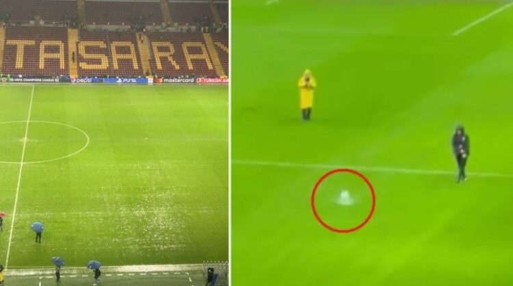 Reshje të shumta shiu, ndeshja e Champions League mund të shtyhet