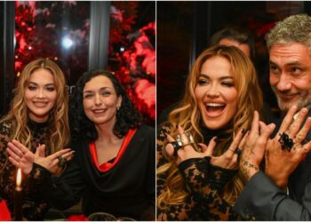 Rita Ora dhe Taika Waititi ia marrin valles për festat e Nëntorit