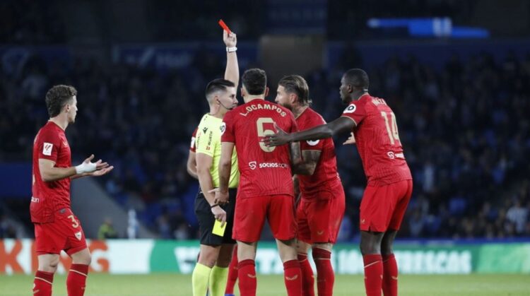 Ramos i kërkoi arbitrit të shikojë VAR-in, por mori kartonin e kuq