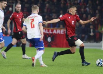 Përfundon pa gola pjesa e parë Shqipëri–Ishujt Faroe