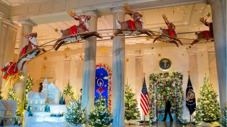 Krishtlindjet, Shtëpia e Bardhë shndërrohet në shtëpi përrallash