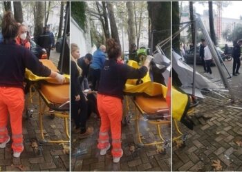 Aksident i rëndë pranë Kryeministrisë, makina përplas dy të rinjtë, vajza në gjendje të rëndë…