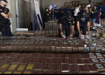 Sekuestrohen 7,2 tonë kokainë në Spanjë, 4 të arrestuar