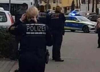 VIDEO/ Gjysëm i zhveshur dhe me thikë, policia ekzekuton 49-vjeçarin