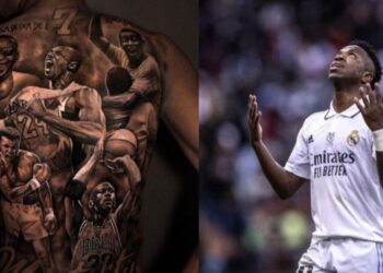Vinicius i Real Madrid, tatuazhi në shpinë është i pabesueshëm!