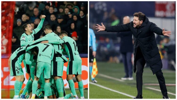 Simeone: Djali im do Atletico-Napoli