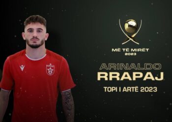 “Topi i Artë”, Rrapaj më i votuari nga trajnerët dhe kapitenët