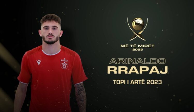 “Topi i Artë”, Rrapaj më i votuari nga trajnerët dhe kapitenët