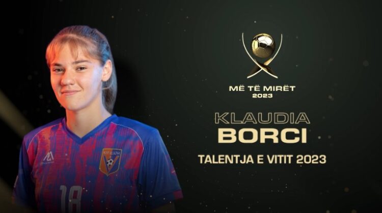 Më të mirët 2023/ Klaudia Borçi zgjidhet talentja e vitit